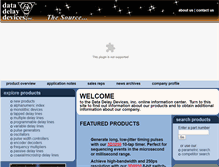 Tablet Screenshot of datadelay.com